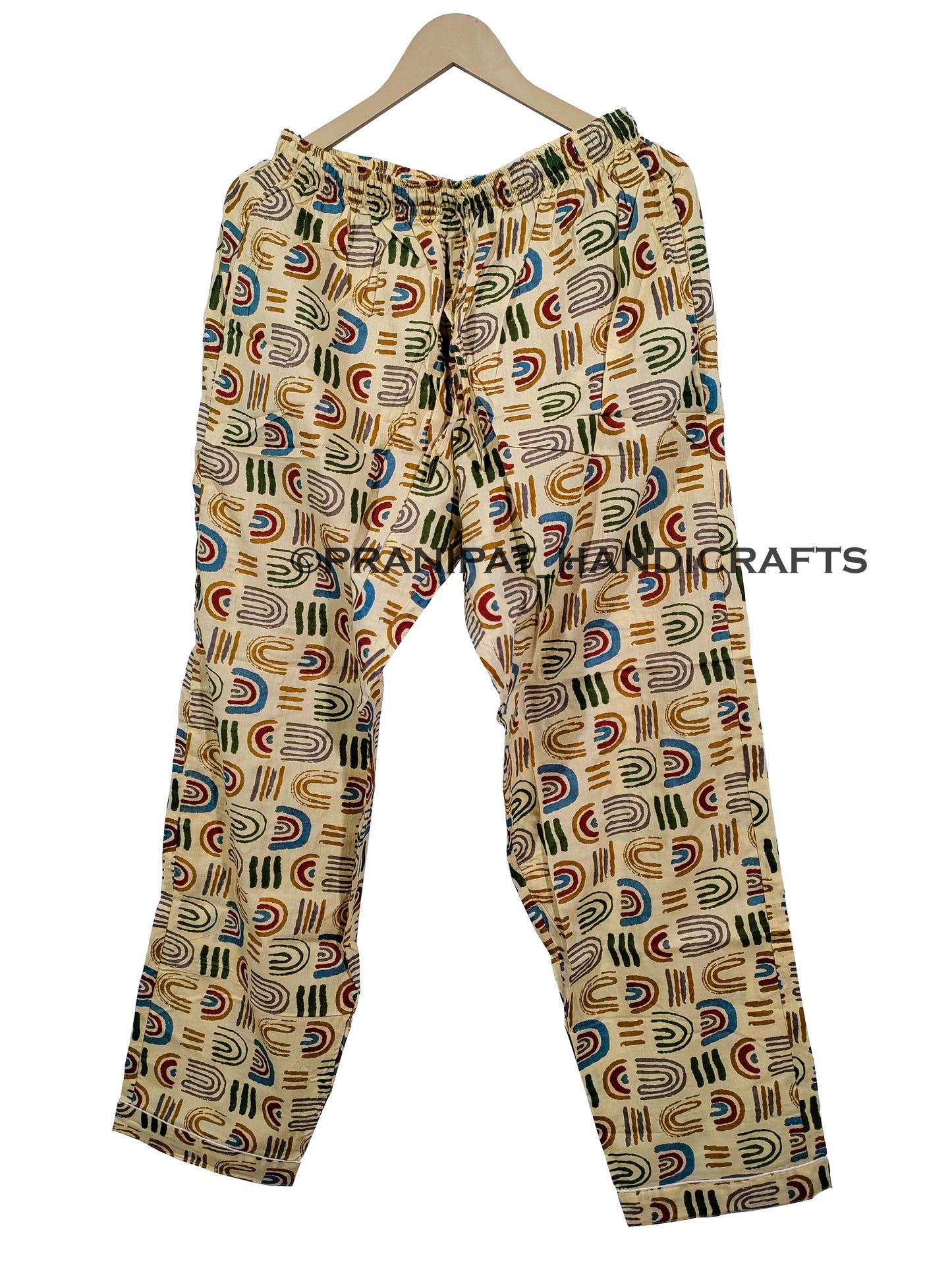 Women Floral Stripe Summer Sleepwear Gypsy Cotton Gray Night wear Top-Pajama set